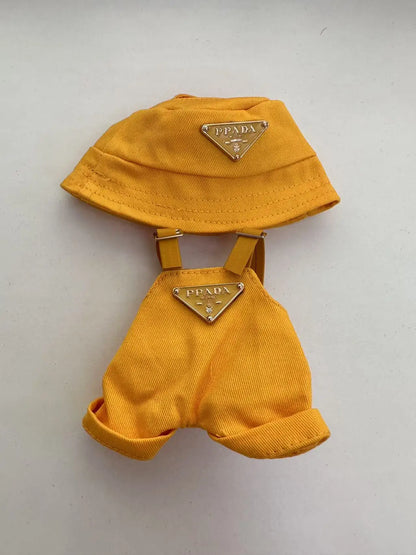 Labubu doll mini clothing, set, hat, bag, clothes, shoes, accessories