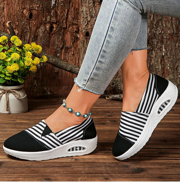 Woman Shoes Women's Heels Sneaker New Wedges Heeled Casual Shoes Elegant Casual Sneakers For Women Footwear Zapatos De Mujer
