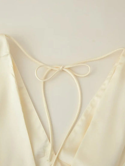 Women's Clothing Fashion Versatile Design Sense Niche Lazy Style Spice Girl Age-reducing Dress Feather Trim Skirt