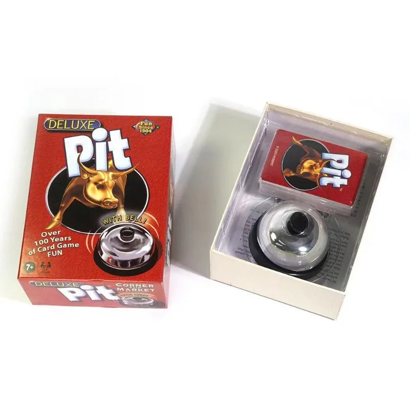 1 Box Of English Version Of Deluxe Pit Press Bell To Grab Fast Friends Gathering Map Card Game & For Interactive Entertainment