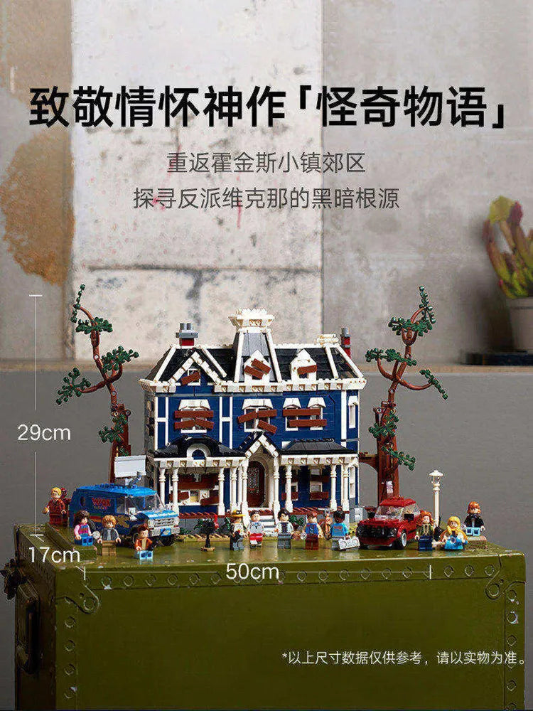 IN STOCK 2026 New Ideas Science TV Series Stranger Event Creel House Sets City Architecture 11370 Builing Blocks Kid Toys Gift