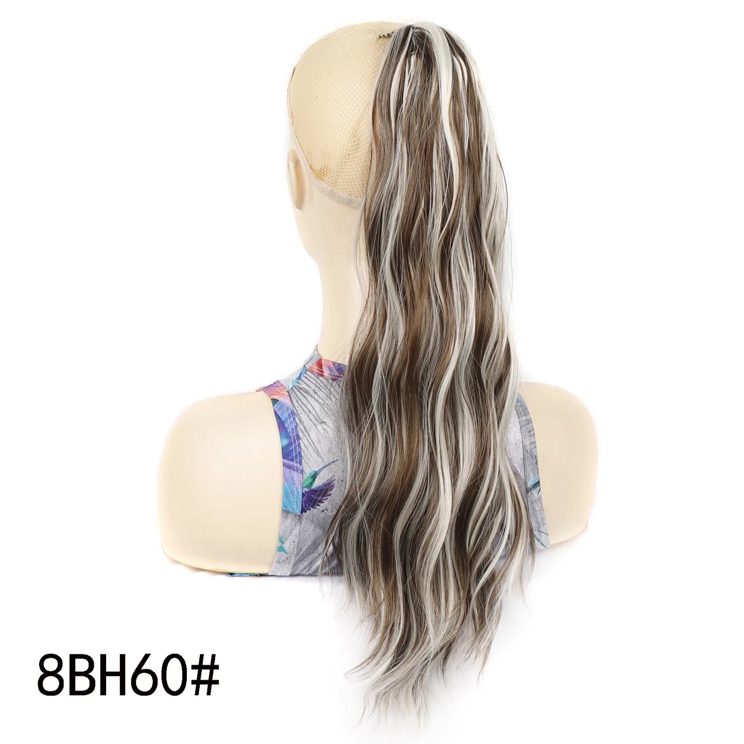 Ponytail Extension Claw Clip Hair Extensions Short Claw Ponytail Wavy Curly Clip In Ponytails Hairpiece for Women Christmas