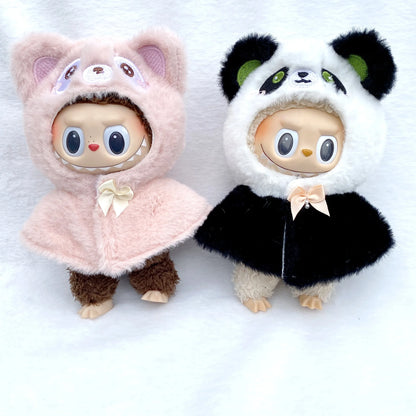 Labubu 17cm Doll Replacement Clothing Bjd  Decoration Fashion Delicate Cute Idol Kpop Exo Toy Doll Mini Clothes(no doll)