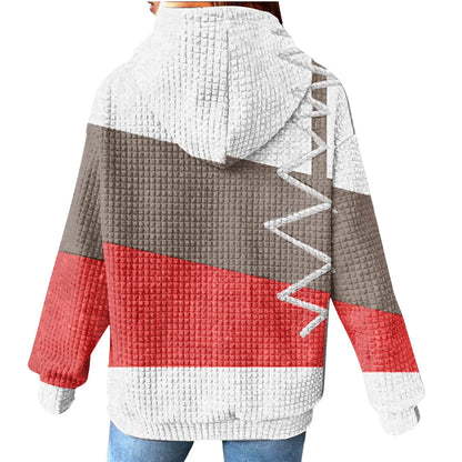 Hoodie Blanket For Women Long Womens Cotton Hoodie Causal Long Sleeve Hoodie Autumn Winter Warm Pullover Chaquetas De Mujer