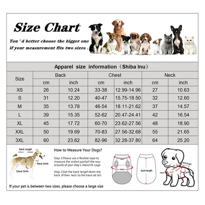 Warm Winter Pet Dog Clothes Waterproof Vest Coat For Puppy Small Medium Large Dog Pet Snow Skiing Outfits Costumes Clothes