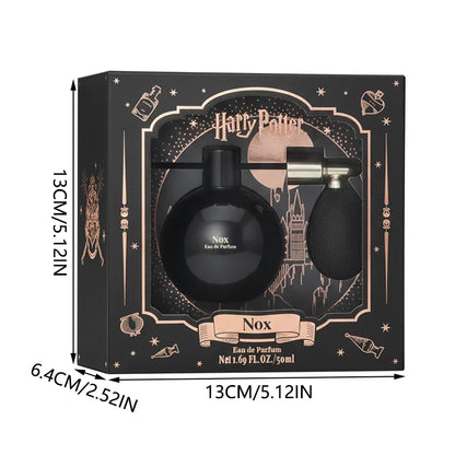 MINISO & HARRY POTTER Unisex Perfume Original Woody Floral Long-Lasting Fragrance Spray For Men Women Gift 50ml Birthday Present