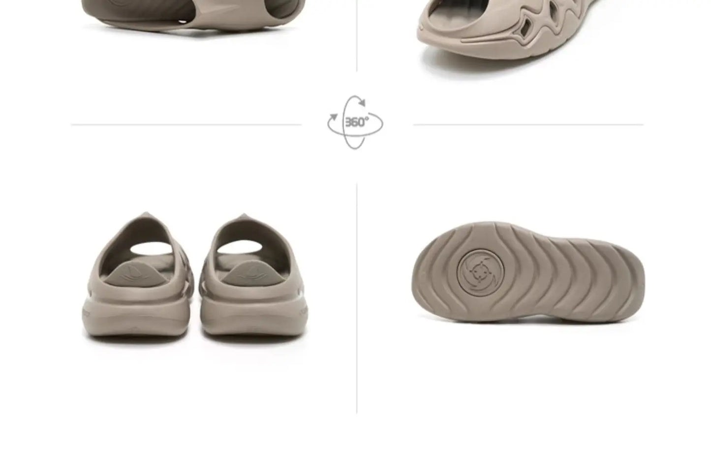 RIGORER Shark 3 Sports Slides: Post - Game Recovery, Summer Outdoor, Anti - Slip Basketball Sandals for Men & Women Z325160508