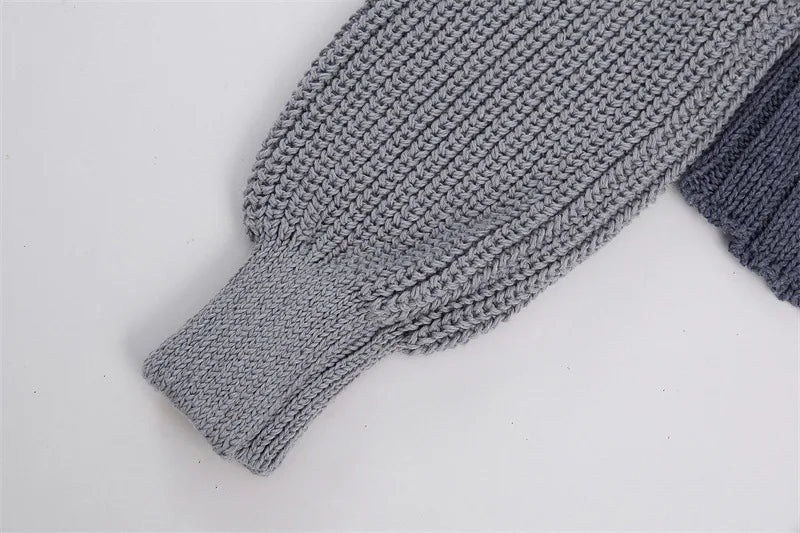 Fashionable Backless Knot Design Knitted Top Women's Autumn Wear Versatile Street Style round Neck Long Sleeve Polyester