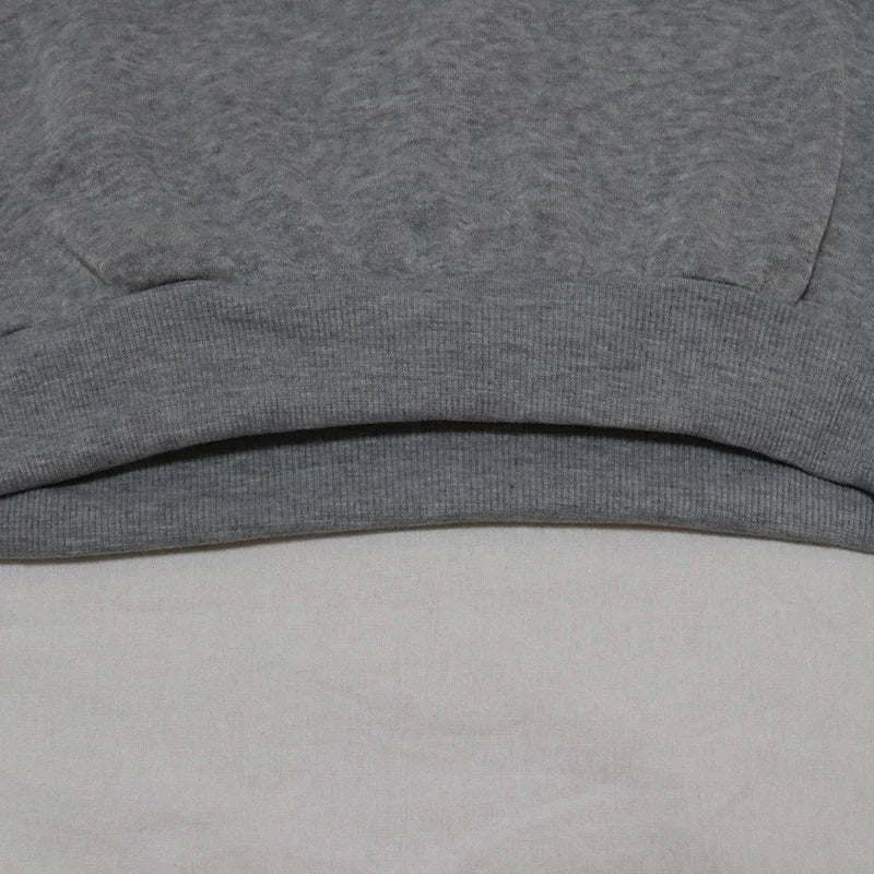 Cozy gray sweatshirt for women featuring a stylish Halloween witch hat design