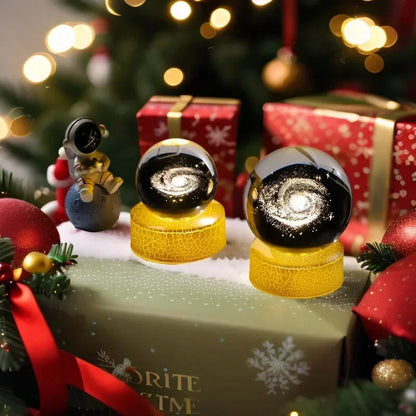 Night Light Creat Crystal Ball USB With Milky Way galaxy LED Children Night Lamp For Bedroom Ambient Light Christmas Gift
