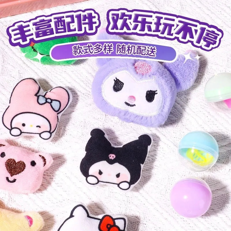 Sanrio Peripheral Children'S Toys Kuromi Claw Machine Clip Doll Machine Home Birthday Gift Girl Hand Toy Boy Toy Christmas Gift