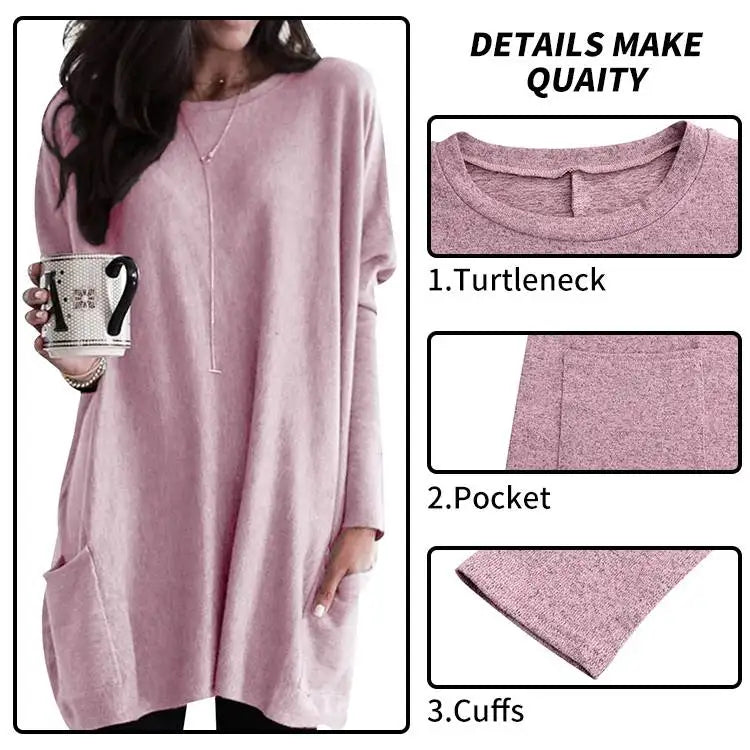 S-5XL Women's Tops 2023 Autumn Winter Long Sleeve Basic T -shirt Tee Casual Oversized Pullover Shirt for Female Y2K Crop Clothes