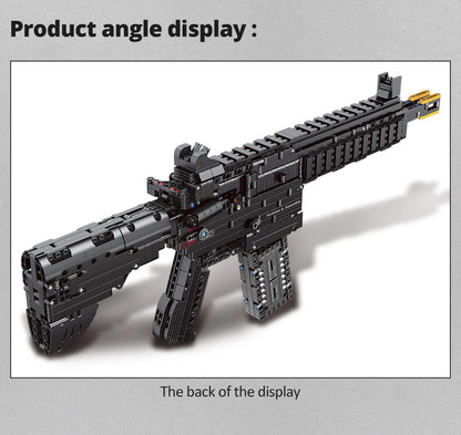 ZKZC WW2 Military Weapon Shotgun Sniper Rifle Assault Rifle Building Block City Police Pistol Brick Children Toys Gifts