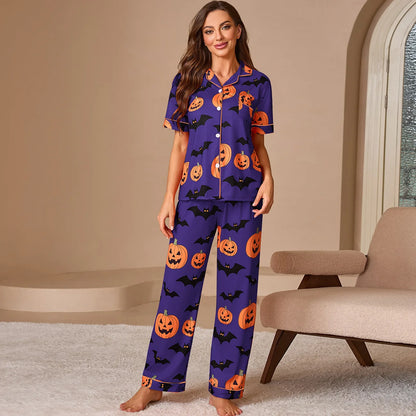 Women's Pajamas Set Pijama Pajama Sets Sleepwear Women's Home Clothes Woman Halloween Womens Suit Sleep Lounge Underwear