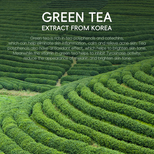 Green Tea Facial Cleanser 50g Skin Deep Cleansing Moisturizing Blackhead Removal Skincare Face Wash Foam Face Cleanser Skin Care