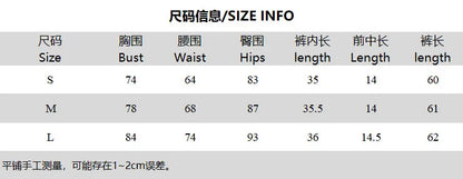 Weird Puss Polka Dot Print Women 2 Piece Set Halter Tank Tops+Bike Shorts Stretch Matching Streetwear Vacation Stretch Outfits