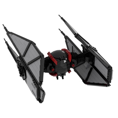 MOC Space Wars Weapon Imperial TIE Fighter Bomber Spaceship Sets Building Blocks Kid Toys Boys Christmas Gift