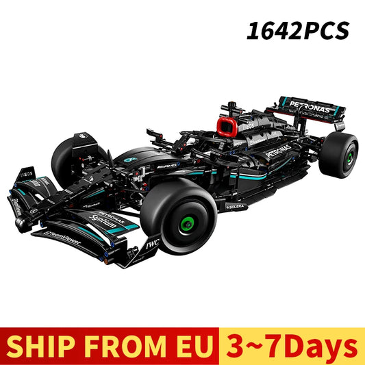 1642PCS Performance Superspeed Blocks W14 Super Racer Assembled Car Toy Children Birthday Christmas Gift Compatible with 42171