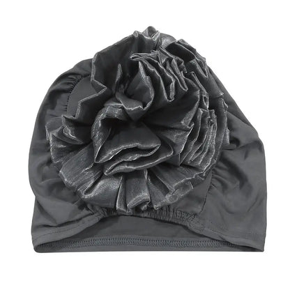 Women's Hats Spring Summer Floral Beanie Hat Muslim Stretch Turban Hat Cap Hair Loss Headwear Hijib Cap