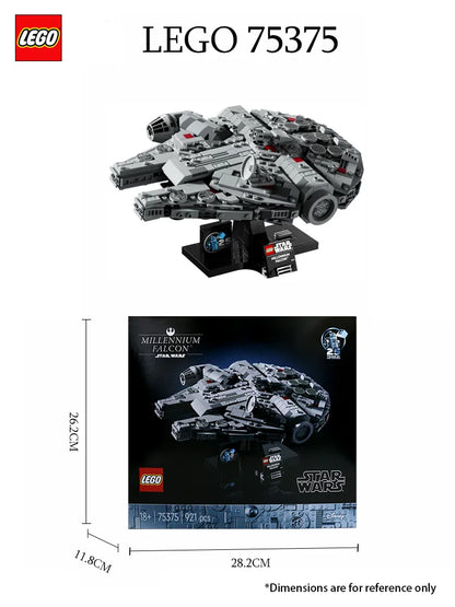 LEGO 75375 Star Wars: A New Hope Millennium Falcon 25th Anniversary Buildable Starship Model