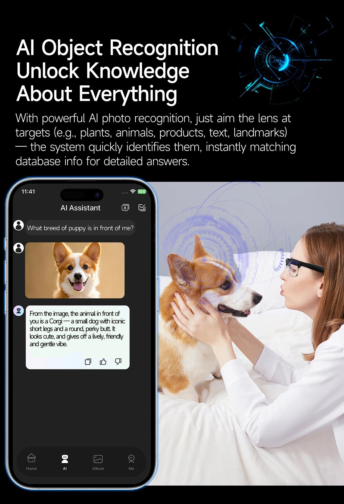 2026 New Upgrade Smart Glasses With Camera Video Recording AI Photo Recognition Bluetooth Call Translation Voice Sunglasses Men