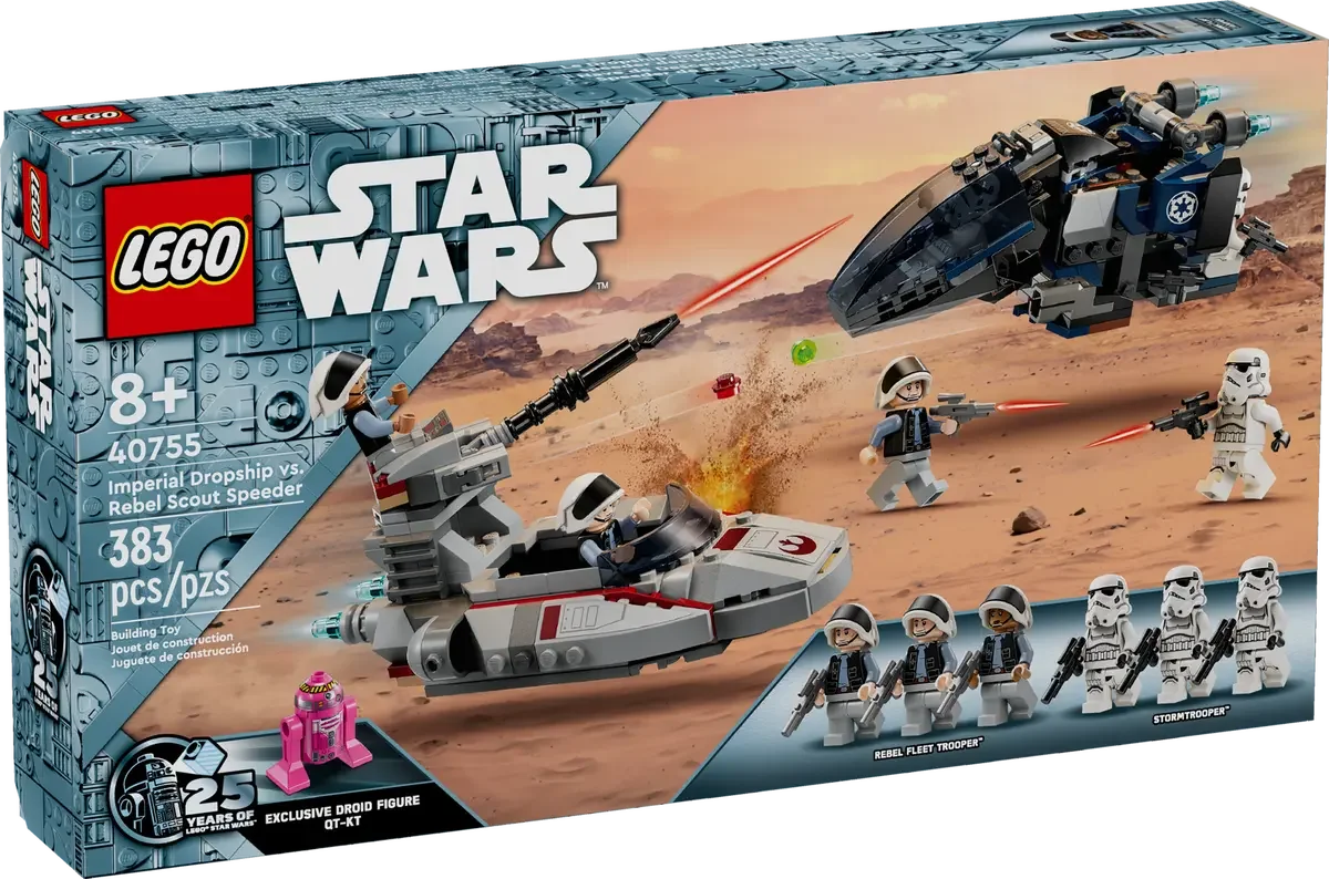 Lego Star Wars 40755 Landing Craft Battle Reconnaissance Boat Boys' Day Building Blocks Toy Gift