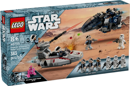 Lego Star Wars 40755 Landing Craft Battle Reconnaissance Boat Boys' Day Building Blocks Toy Gift