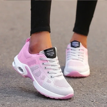 Women Running Shoes 2025 Breathable Casual Shoes Outdoor Light Weight White Tenis Sports Shoes Casual Walking Sneakers for Wamen