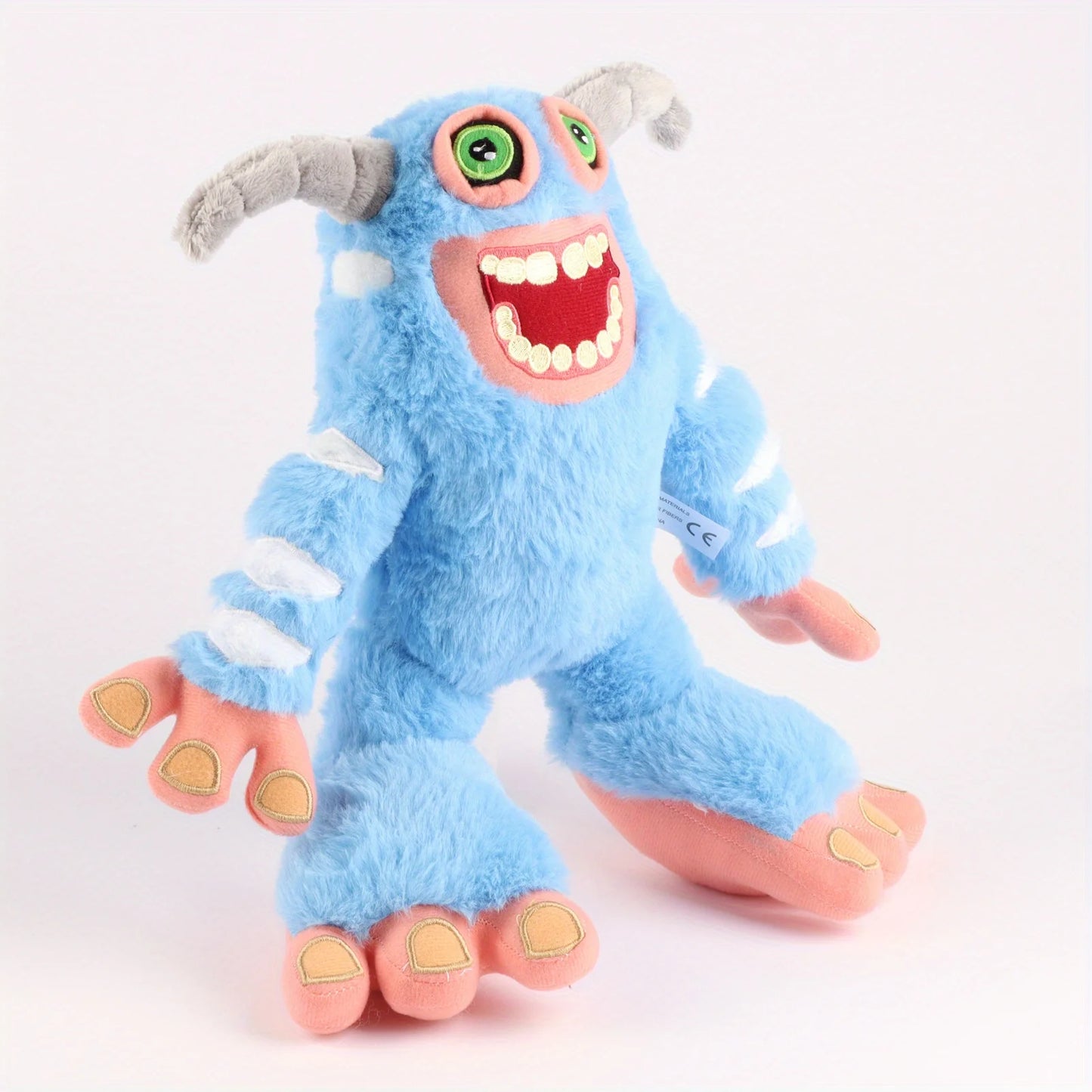 28cm/11.2in Monster Plush Toys Rare Mammott Plushies Funny Horror Game Monster Toys Soft Stuffed Animal Birthday Christmas Gift