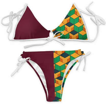 EtherealBe Tomioka Giyuu Cosplay Bikini Set
