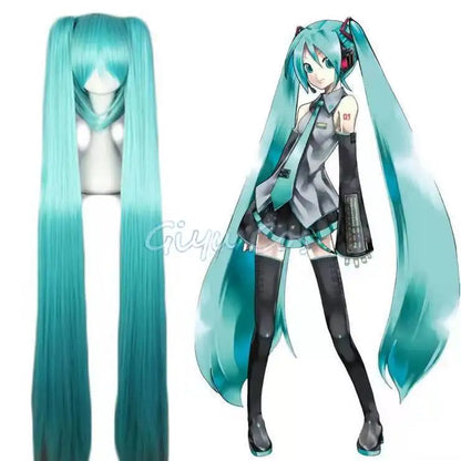 Mikuu Cosplay Costume Carnival Uniform Wig Anime Halloween Costumes Women