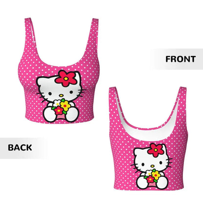 EtherealBe Hello Kitty Sports Bra for Women