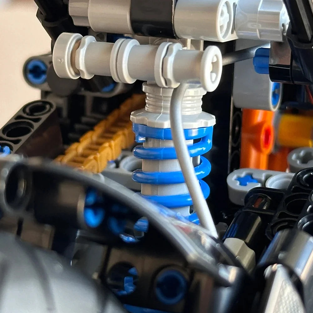 In stock Technical Motorcycle Motorbike Moc Modularize Create Ideas Building Blocks Model Toy Gift 1872pcs 42130