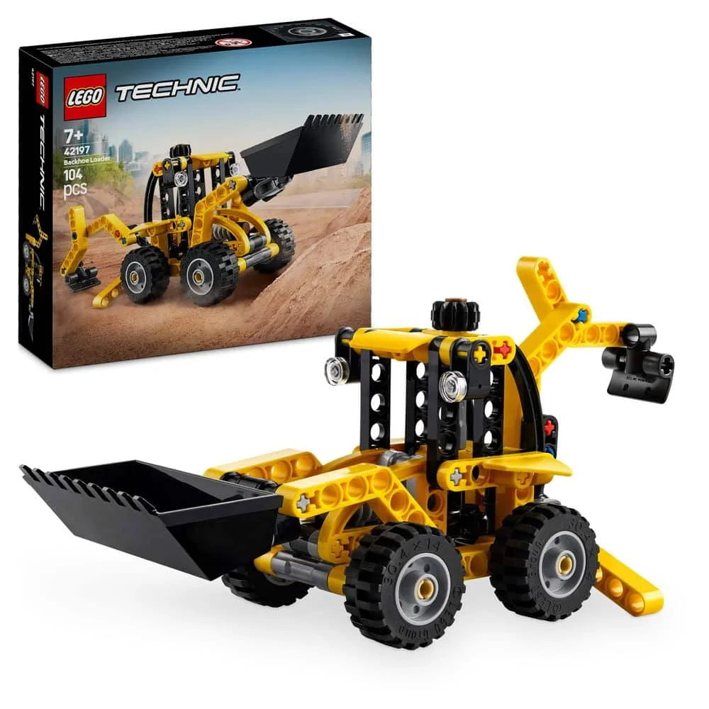 LEGO Mechanical Group 42197 Large Excavator Loader, Children's Puzzle Building Blocks, Boys' Toy Gift