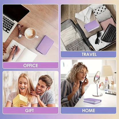 30 Pcs Manicure Set Professional Nail Clipper Set Stainless Steel Solid Manicure Kit Nail Care Kit With Pink Case Valentine