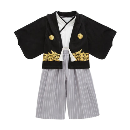Baby Kimono Set Traditional Jinbei Kimono For Toddler