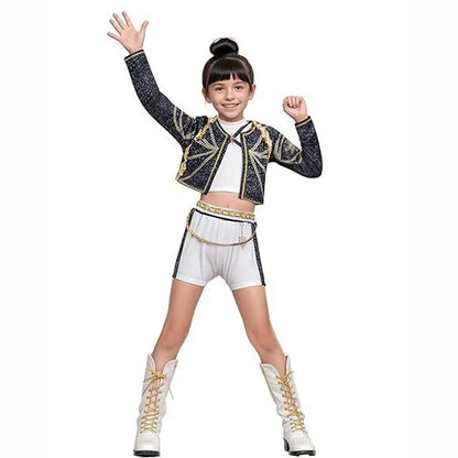 EtherealBe Kids Demon Hunter Cosplay Outfit for Girls