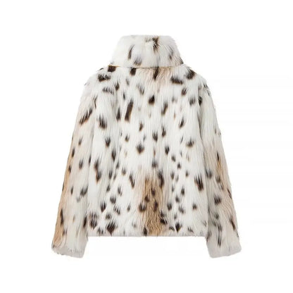 Fashionable Coat Women Winter Jacket Leisure Printed Winter Jackets Women's Clothing Animal Patterns European Ladies Clothes