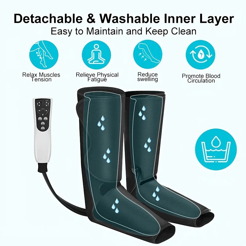 Sejoy Foot Massager with Heat Electric Calf Massage Gift For Parrents