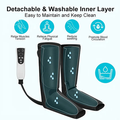 Sejoy Foot Massager with Heat Electric Calf Massage Gift For Parrents