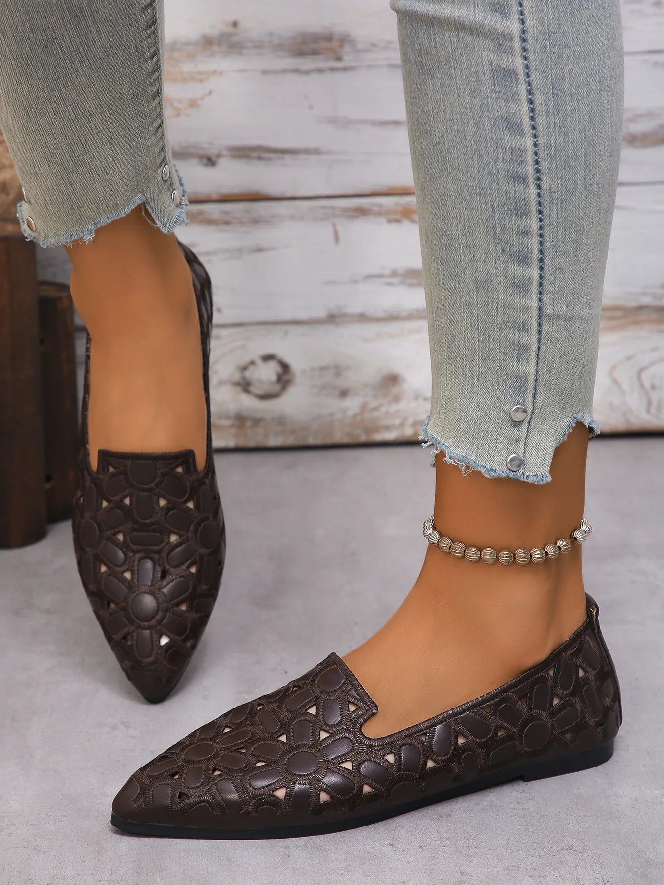 EtherealBe Women's Embroidered Loafers for Chic Style