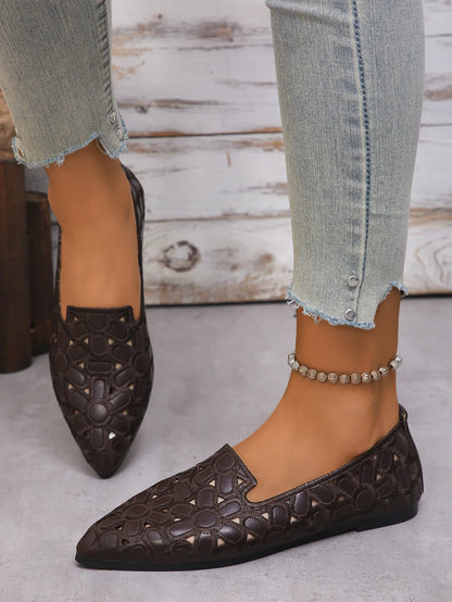 EtherealBe Women's Embroidered Loafers for Chic Style