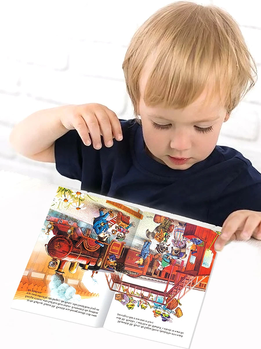 "The Spring in Fern Hollow" is a children's English story picture book with exquisite inner pages and interesting enlightenment