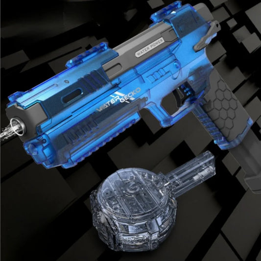 Soaker Blasters Gun For Kids Electric Water Guns Waterproof High Capacity With Drum Toy Water Squirt Summer Outdoor Toy