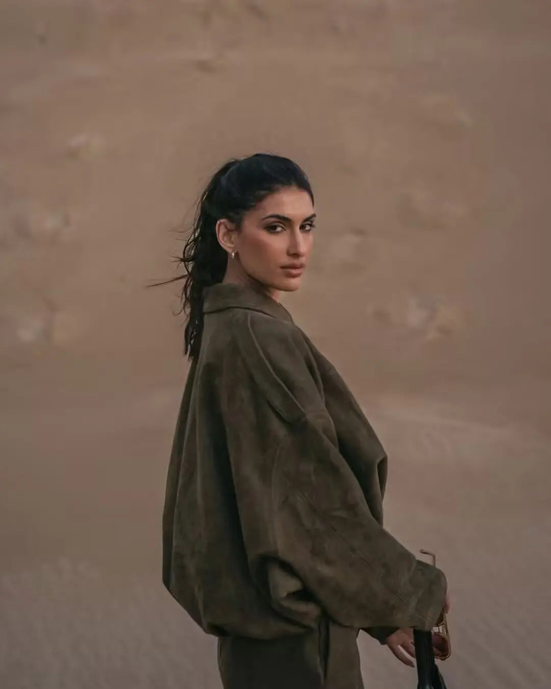 Women's 2025 new Jackets Autumn Fashion Loose Bat Sleeves Elegant Women's Jackets Chic Street Youth Autumn Long Sleeves Coats