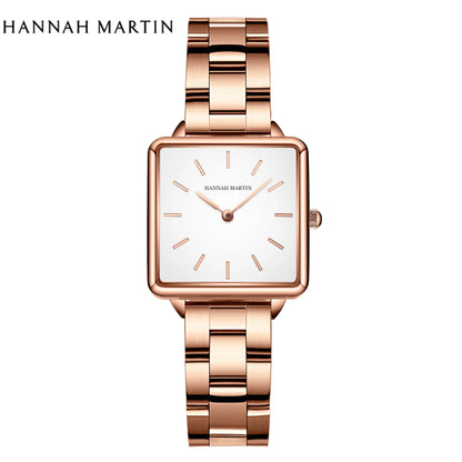 Simple Design Stainless Steel Strap Quartz Machine Core 3ATM Waterproof Wrist Watch Multifunctional Dropshipping Women's Watches