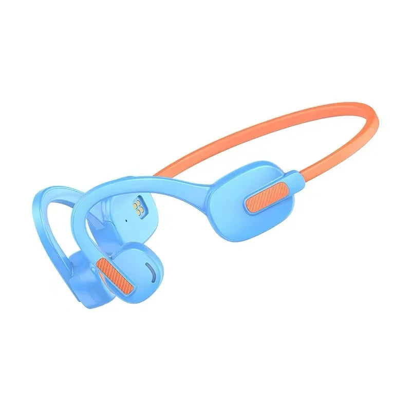 Wireless Speaker Kids Earphones Headset Air Bone Conduction Headphones with Mp3 Gift for Kids Children Girl Boy Student