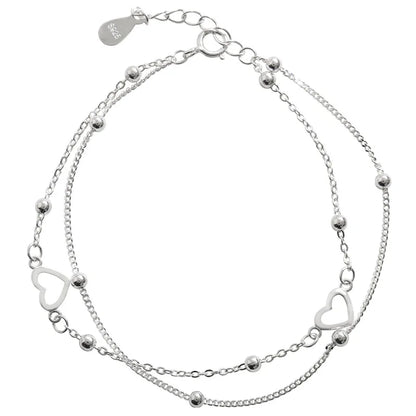 Trendy Exquisite Heart Shiny Charm Bracelets for Women Designer Creativity Luxury Jewelry High Quality Zircon Wedding Party