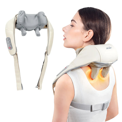 Sejoy Foot Massager with Heat Electric Calf Massage Gift For Parrents