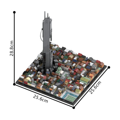 Gobricks MOC Half-Life 2——MOC-194342 City 17 | Half-Life 2  Building Block
